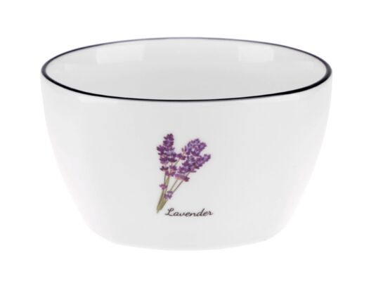 Miseczka porcelanowa Prowansja lawenda 350 ml biały