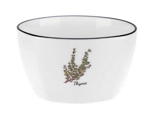 Miseczka porcelanowa Prowansja gałązka 350 ml biały