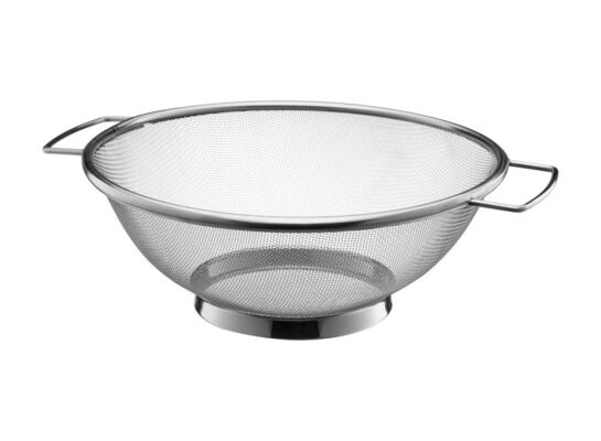 Sitko cedzak ze stali nierdzewnej 21,5 cm srebrny