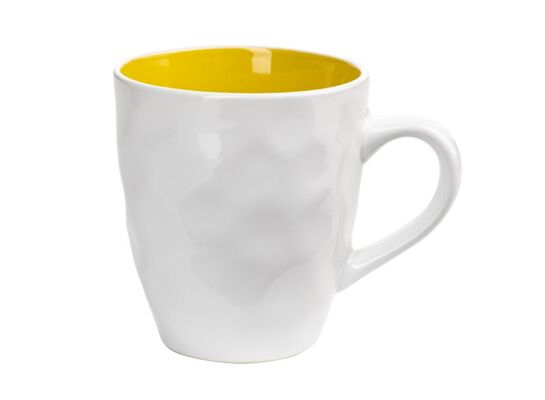Kubek Arancini Yellow 400 ml szaro-żółty