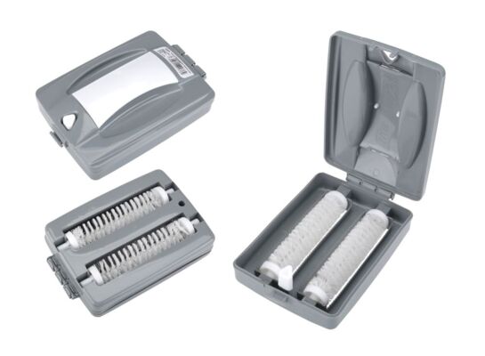 Ręczna szczotka do okruchów i sierści