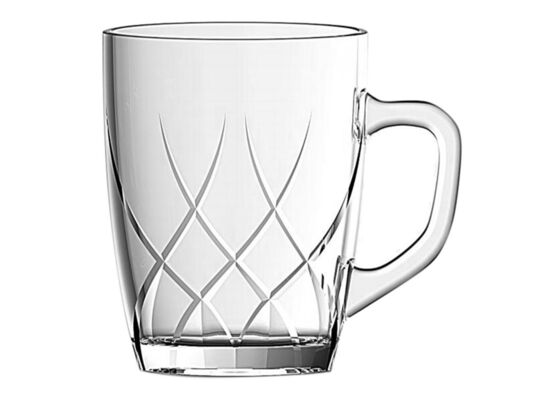 Kubek szklany Corda 280 ml transparentny