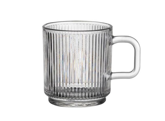 Kubek szklany Lusi 340 ml transparentny