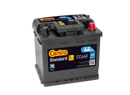 Akumulator Standard CC440 44 Ah/360 A CENTRA