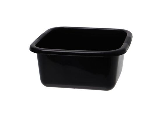 Miska Solid kwadratowa 12 l czarny