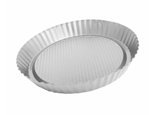 Forma do tarty 28 cm srebrny