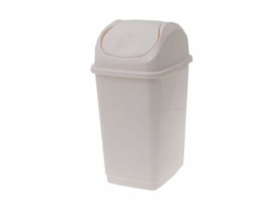 Kosz na śmieci Slim 35 l kremowy