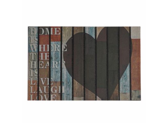 Wycieraczka Hilton serce 40 x 60 cm wielokolorowy