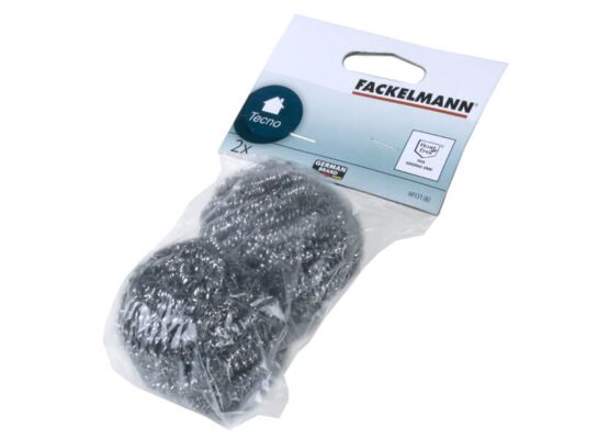 Zmywaki spiralne ze stali nierdzewnej 2 szt. FACKELMANN