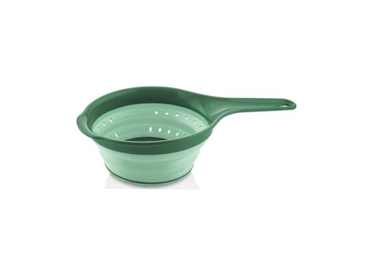 Cedzak z rączką Veroli 18 cm zielony