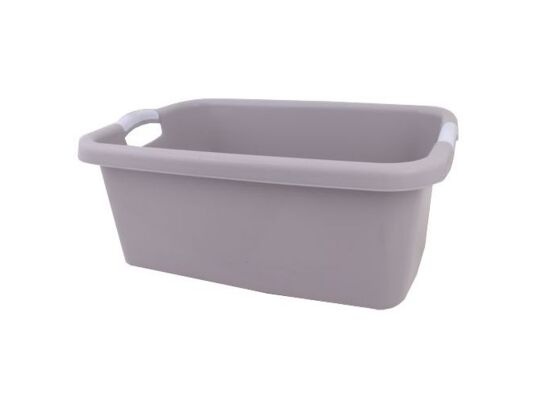 Miska z uchwytem 27 l srebrny