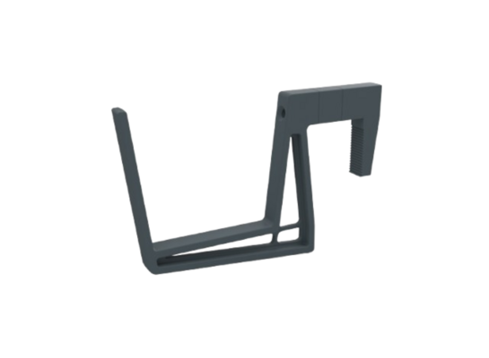 Uchwyt Lobelia 15 cm antracytowy