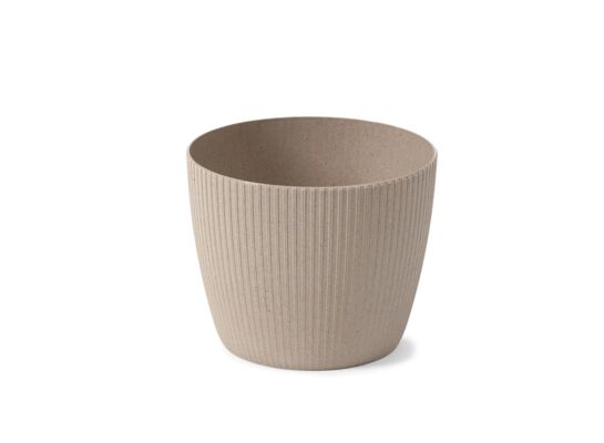 Doniczka Magnolia Jumper 14 cm coffee latte beżowy