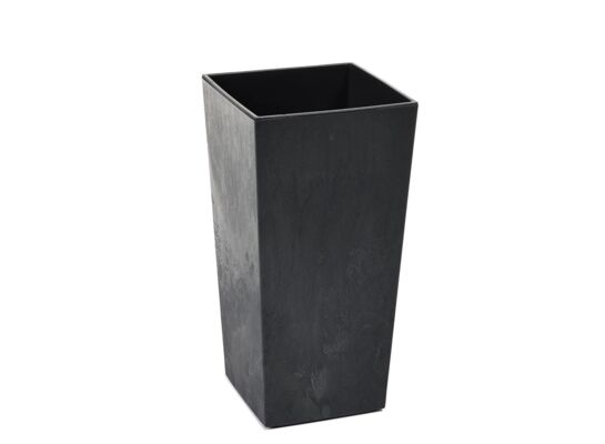 Donica Finezja 25 x 25 cm beton czarny