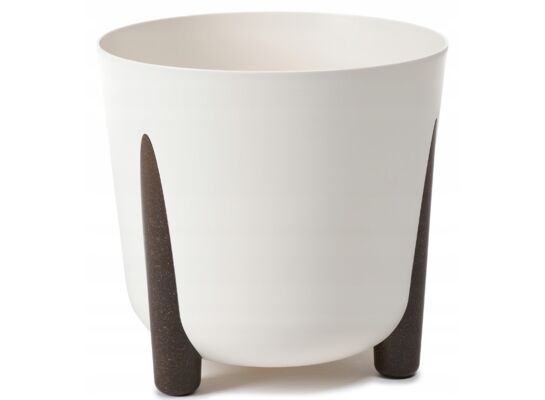 Donica okrągła Frida 21 cm biały