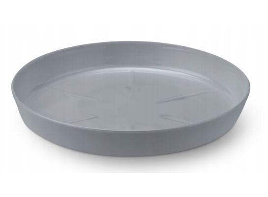 Podstawka plastikowa 14,5 cm szary Lamela