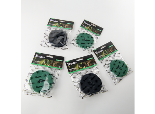 Wielofunkcyjna opaska - rzep 9,5 mm x 2 m zielona Bradas