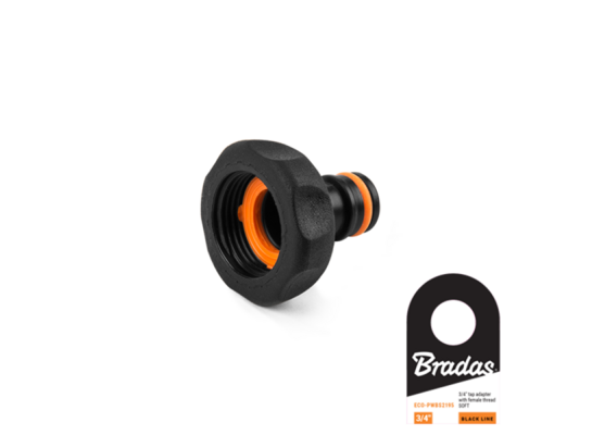 Przyłącze na kran GW3/4" BLACK LINE SOFT Bradas