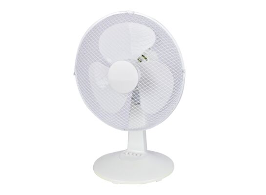 Wentylator biurkowy 40 W biały