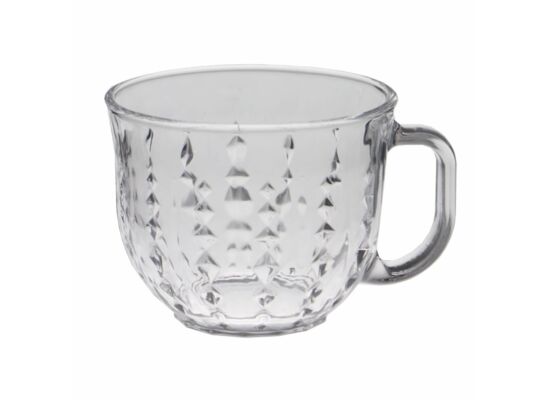 Kubek Alex 400 ml diamenciki transparentny