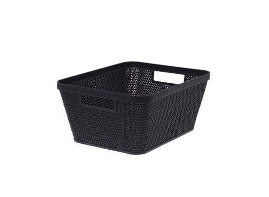 Koszyk plastikowy Terra 8 l antracytowy