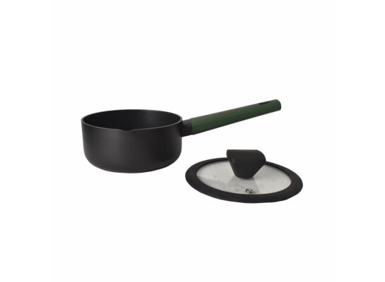 Rondel Sycylia 16 cm 1,4 l zielony uchwyt czarny