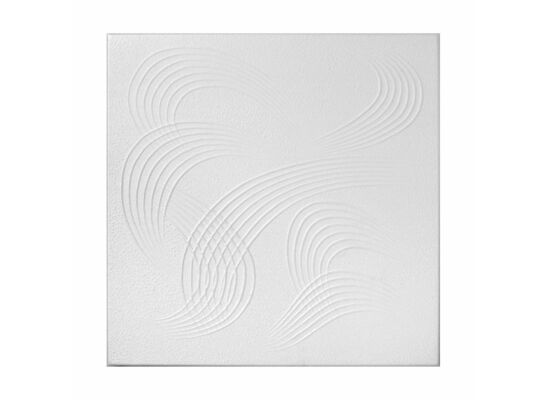 Kaseton Miraż 8 sztuk 50 x 50 cm biały