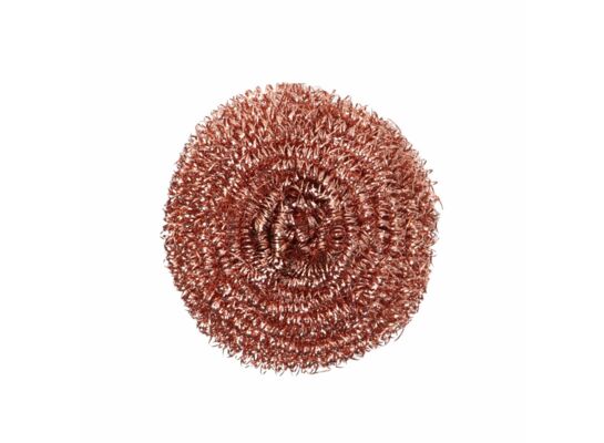 Zmywak spiralny z miedzią czerwony Pucuś New