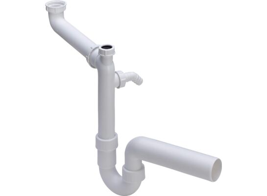 Półsyfon zlewozmywakowy 1-komorowy SMART wyj PR  104054 VIEGA