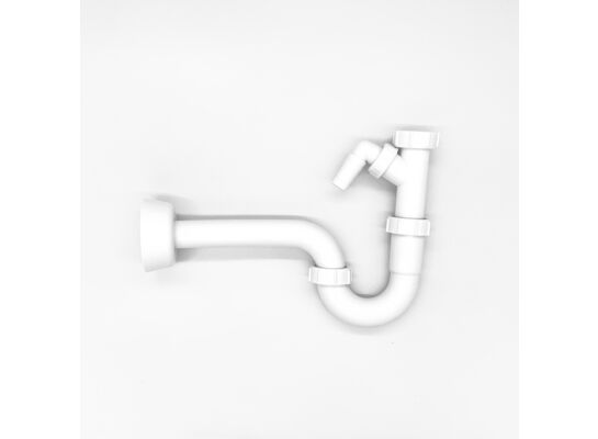 Półsyfon rurowy umywalki 1 1/4 32 mm z wyjściem na pralkę