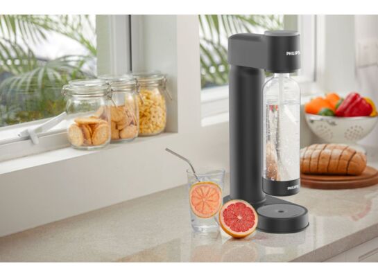 Saturator do wody GoZero czarny ADD4901BK/10 czarny Philips