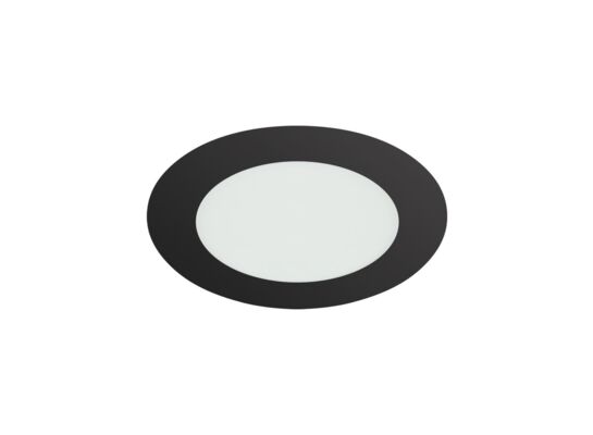 Oprawa typu downlight WAFEL LED C 9W CCT czarny  STRÜHM