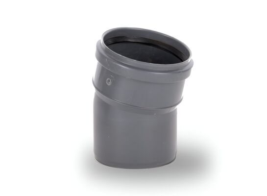 Kolano kanalizacyjne fi 110/15 popiel
