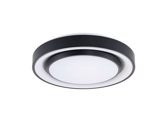 Plafon LED Zygmunt 40 okrągły 48W 5300 lm czarno-biały GOLDLUX