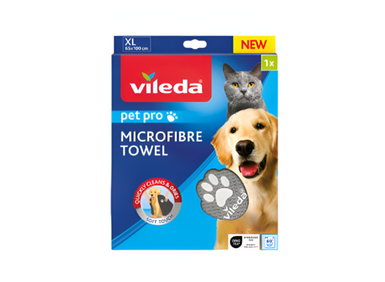 Ręcznik z mikrofibry Pet Pro 65 x 100 cm XL Vileda