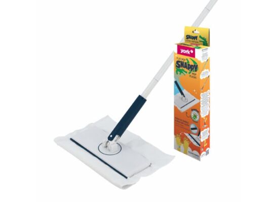 Mop płaski Snappy ze ścierką z mikrofibry