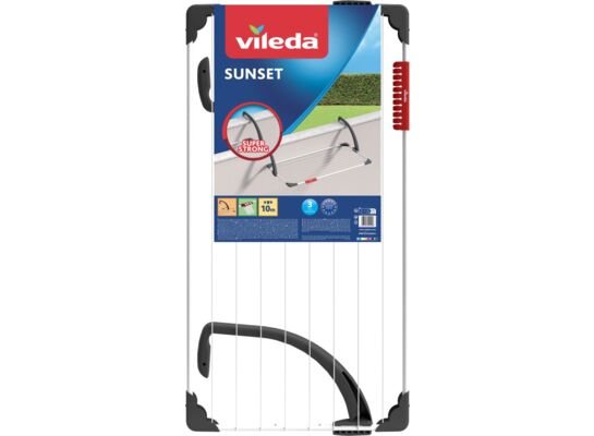 Suszarka na pranie Sunset 55 x 110 x 28 cm biały Vileda