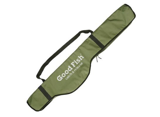 Pokrowiec wędkarski dwukomorowy 1,25 m Voyager GoodFish