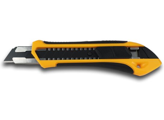 Nóż uniwersalny z ostrzem łamanym Black 18 mm Hardy