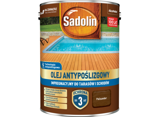 Olej antypoślizgowy Palisander 4,5L