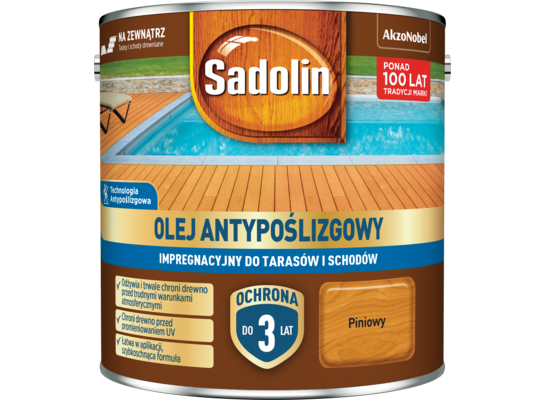 Olej antypoślizgowy Pinia 2,5L