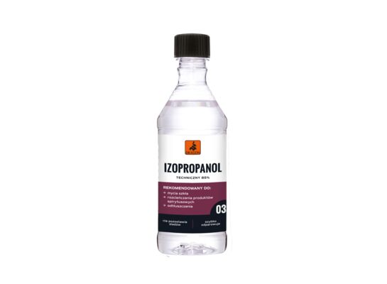 Izopropanol 500 ml bezbarwny tworzywo DRAGON
