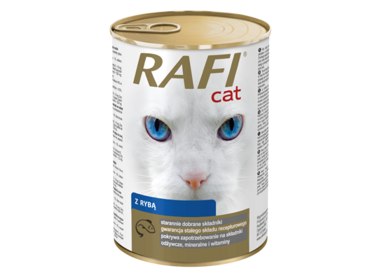 Karma mokra dla kora 415 g ryba w sosie RAFI