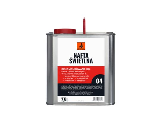 Nafta świetlna 2,5 l metal DRAGON