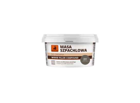 Masa szpachlowa do drewna 250 g heban DRAGON