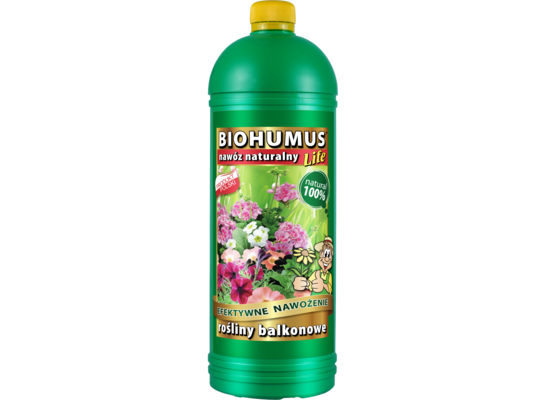 Nawóz BIOHUMUS lIFE rośliny balkonowe 1 l EKODARPOL