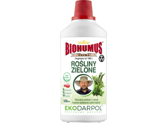 Nawóz BIOHUMUS EXTRA kwiaty zielone 500 ml EKODARPOL