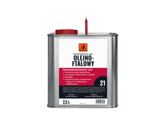 Rozcieńczalnik olejno-ftalowy 2,5 l metal DRAGON