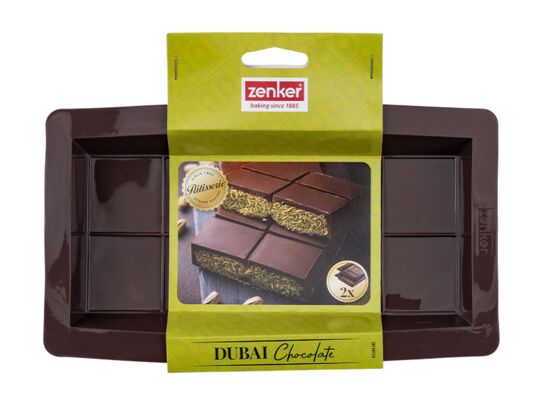 Forma silikonowa "Czekolada Dubaj" 13,5 x 28 x 2,8 cm Zenker