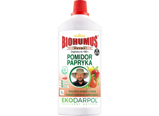 Nawóz BIOHUMUS EXTRA pomidor papryka 1 l Ekodarpol